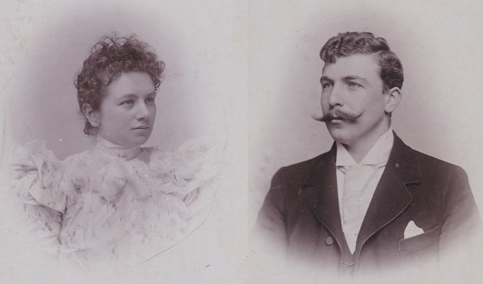 Het echtpaar Marres-Sterckx - 1898